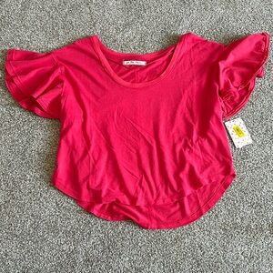 Free People Red Top